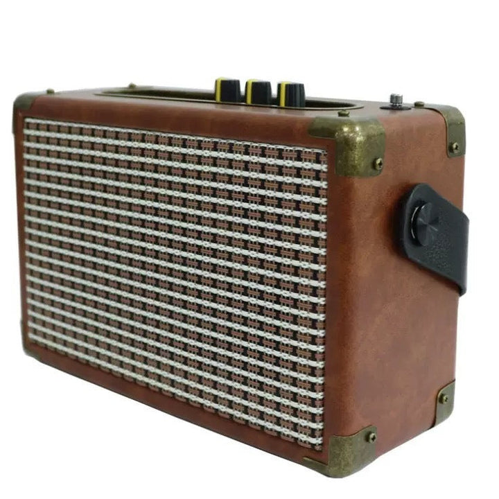 Unleash the Retro Vibes with Our Portable Multifunctional Bluetooth Speaker!
