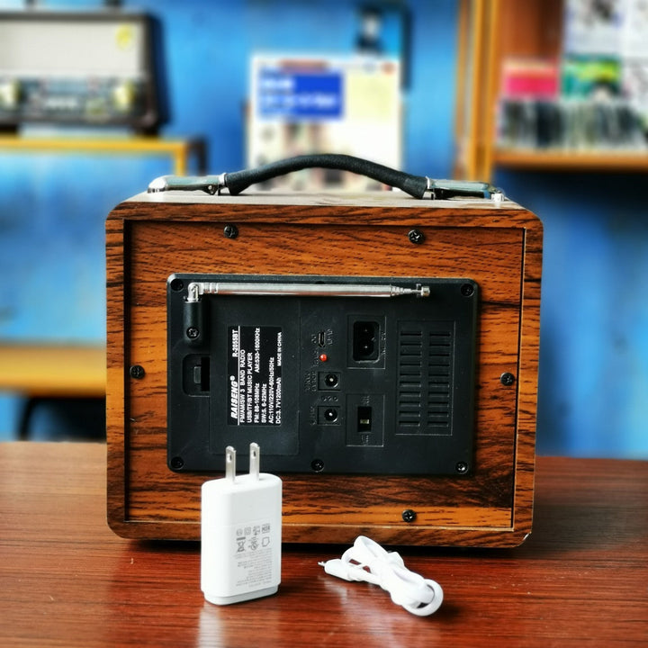 Unleash Sound & Style with the Radio Bluetooth Speaker Card Home