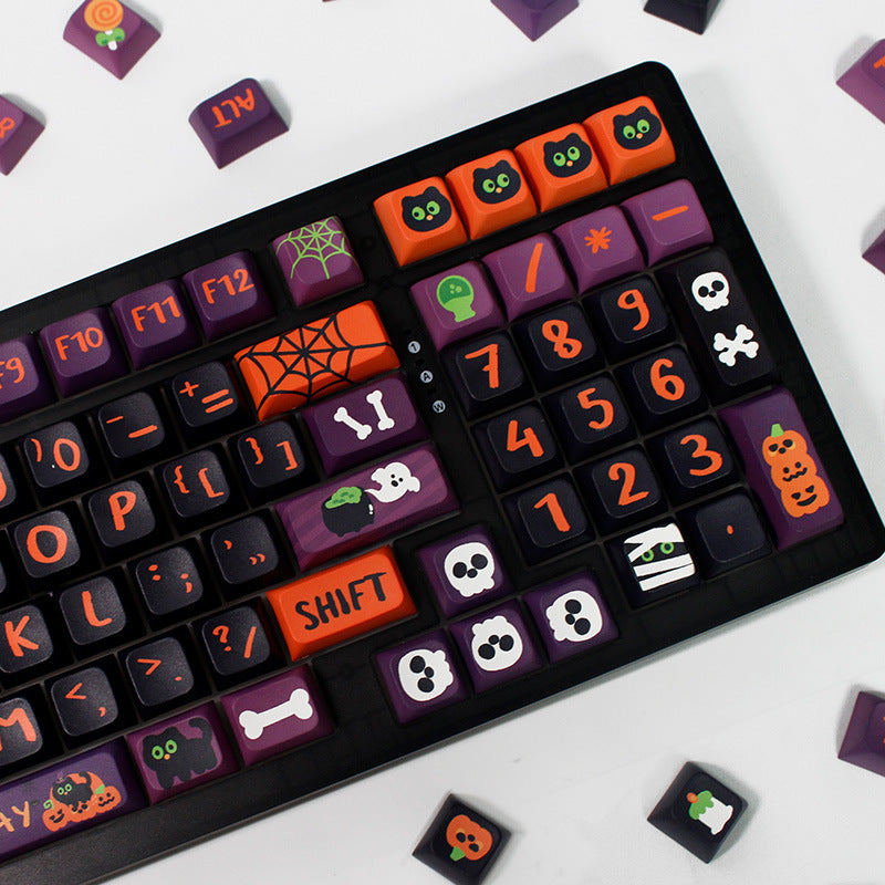 Halloween XDA Keycap Mechanical Keyboard