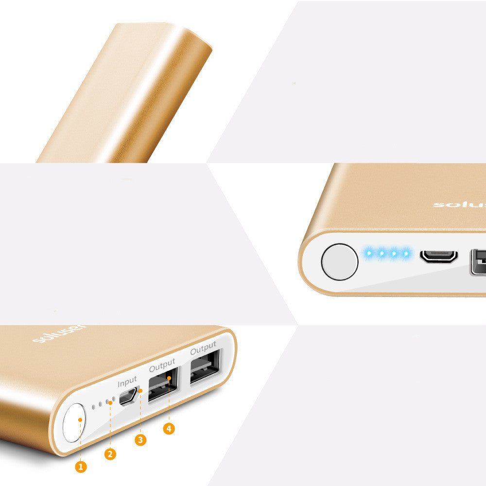 Power Bank 12000mAh Ultra-thin Power Bank