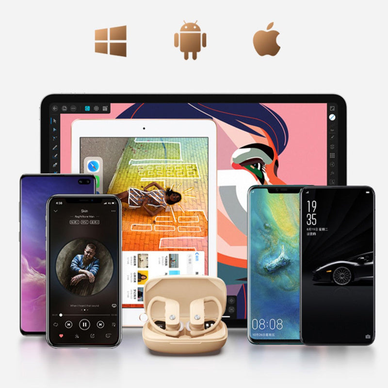 NVAHVA Bluetooth Wireless Earbuds  Wireless Stereo