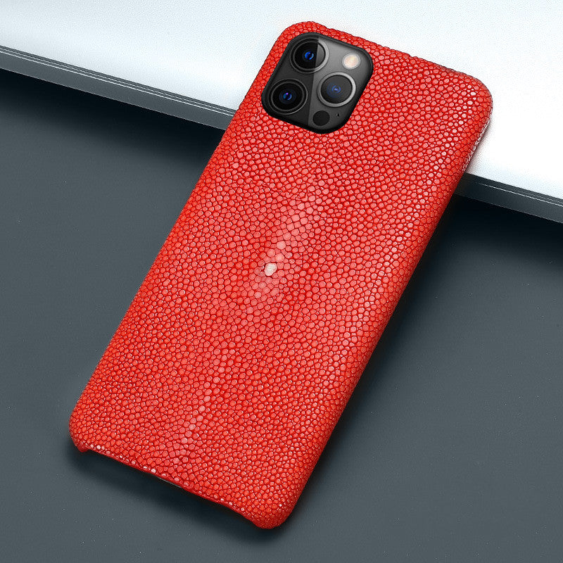 Genuine Stingray Leather Phone Case