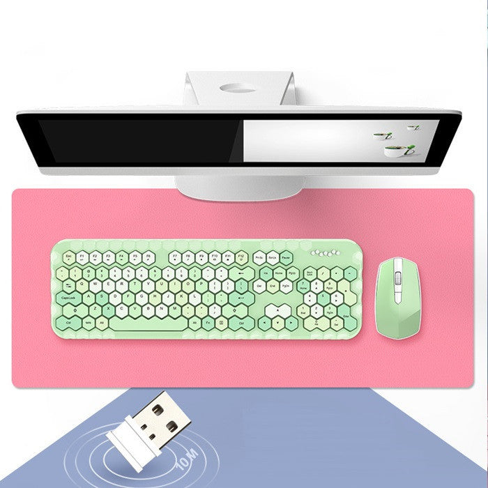 Girl Heart Wireless Keyboard Mini Keyboard