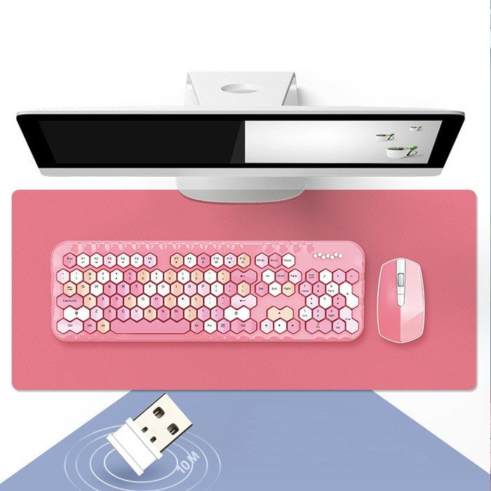 Girl Heart Wireless Keyboard Mini Keyboard