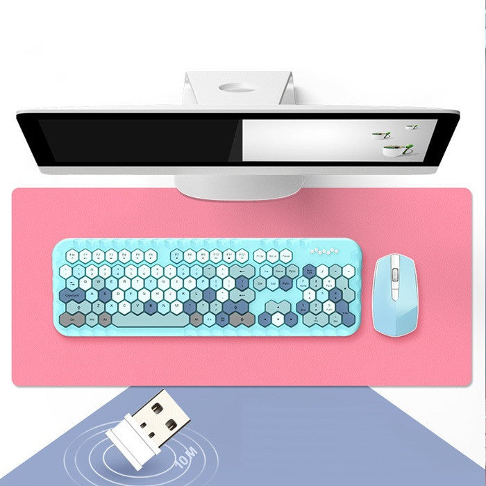 Girl Heart Wireless Keyboard Mini Keyboard