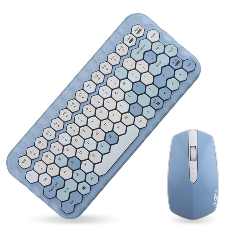Girl Heart Wireless Keyboard Mini Keyboard