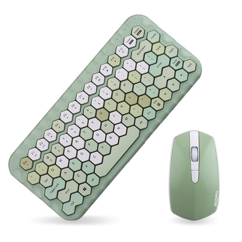Girl Heart Wireless Keyboard Mini Keyboard