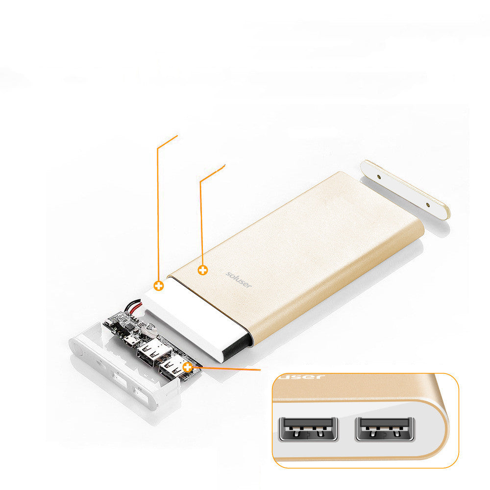 Power Bank 12000mAh Ultra-thin Power Bank