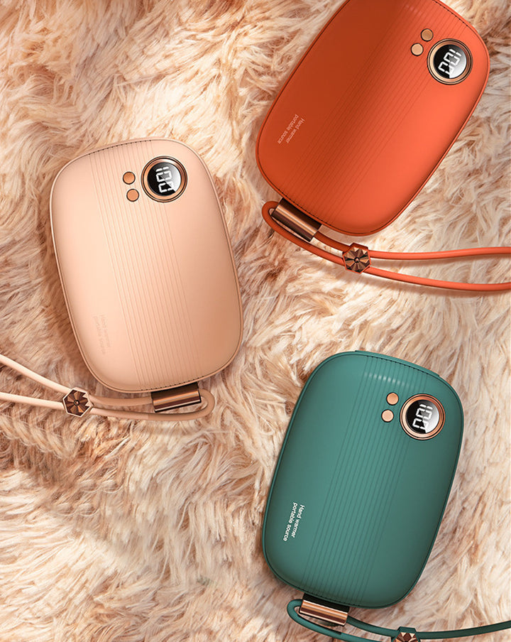 Mini Portable Self-heating Power Bank