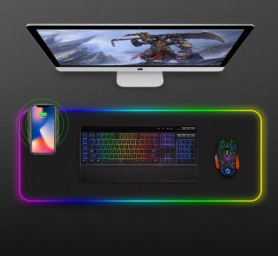 Wireless Charger LED Light Colorful RGB