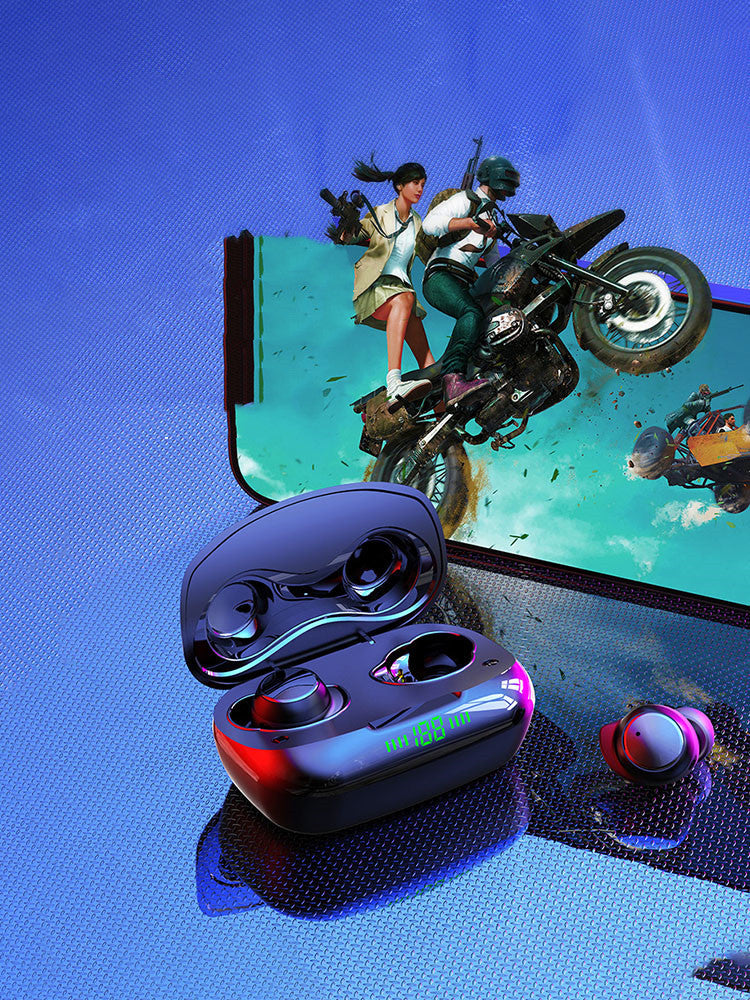 Bluetooth Headset Earbuds Running Binaural