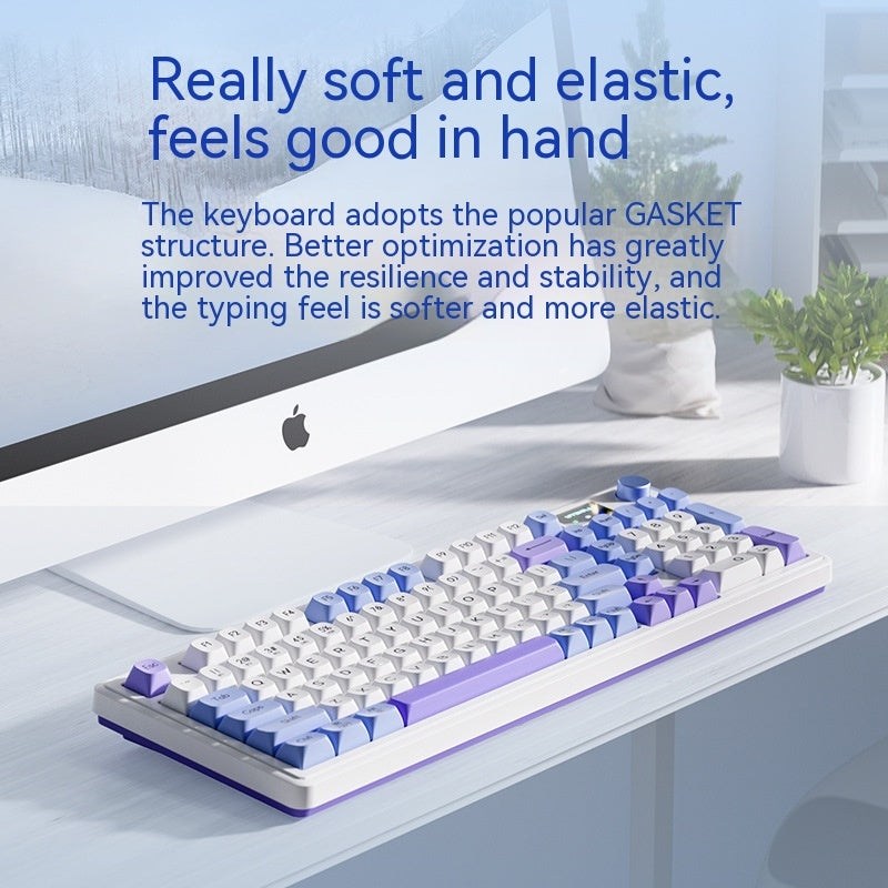 Wireless Bluetooth Mute Keyboard Office Keyboard