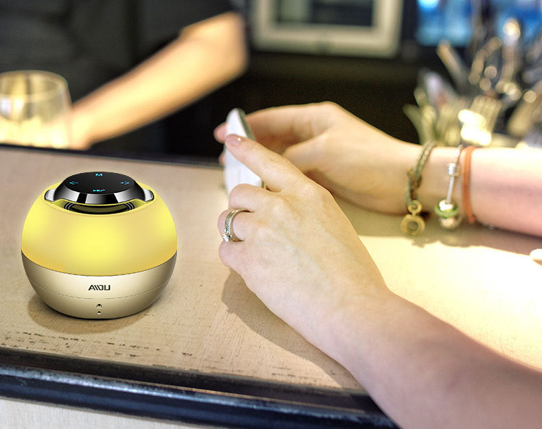 Bluetooth speaker colorful lights subwoofer