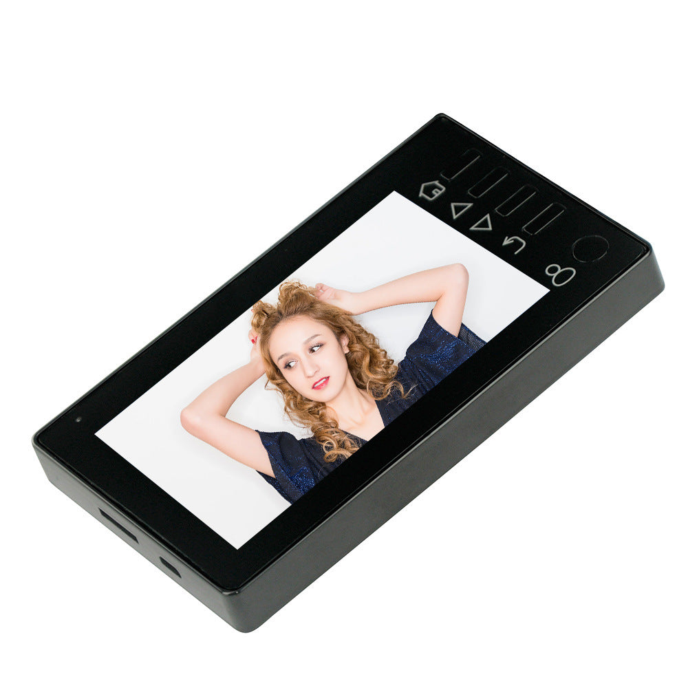 Home smart cat's eye video doorbell