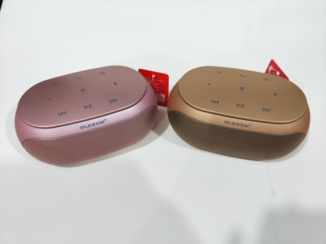 Wireless Bluetooth touch portable dual speaker