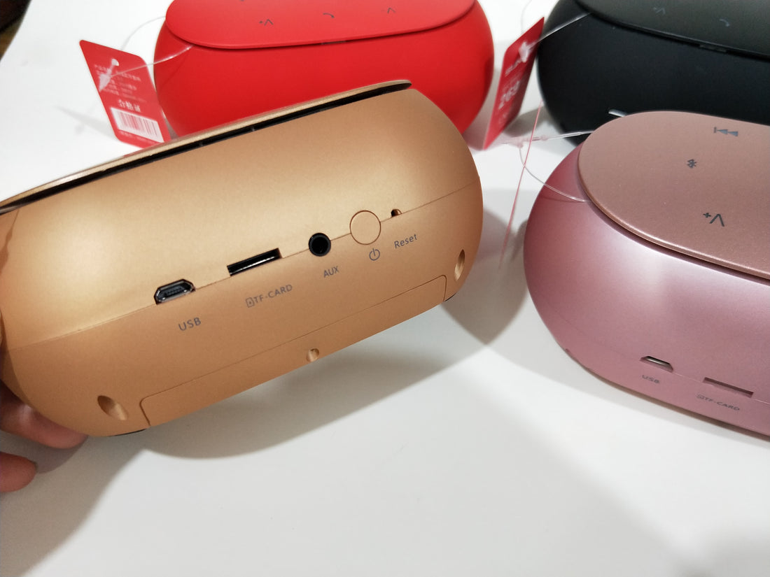 Wireless Bluetooth touch portable dual speaker