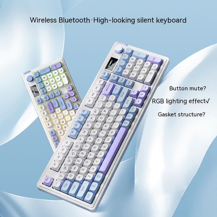 Wireless Bluetooth Mute Keyboard Office Keyboard