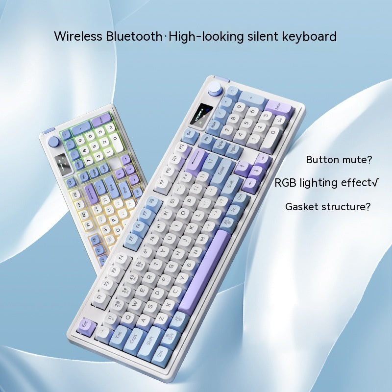 Wireless Bluetooth Mute Keyboard Office Keyboard
