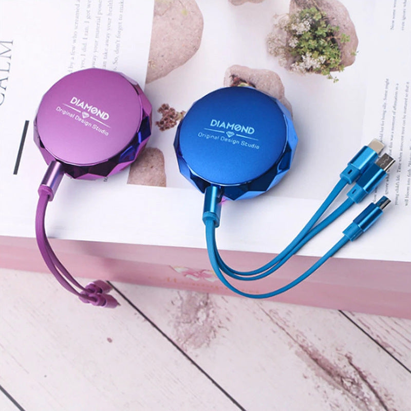 One For Three Data Cables  Fast Charging