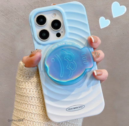 Personalized Gradient Ripple  Phone Cases