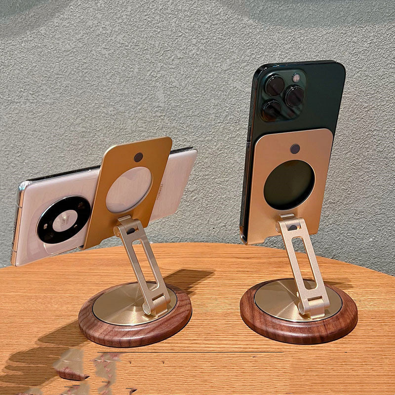 Desktop Phone Tablet Holder Folding Rotating