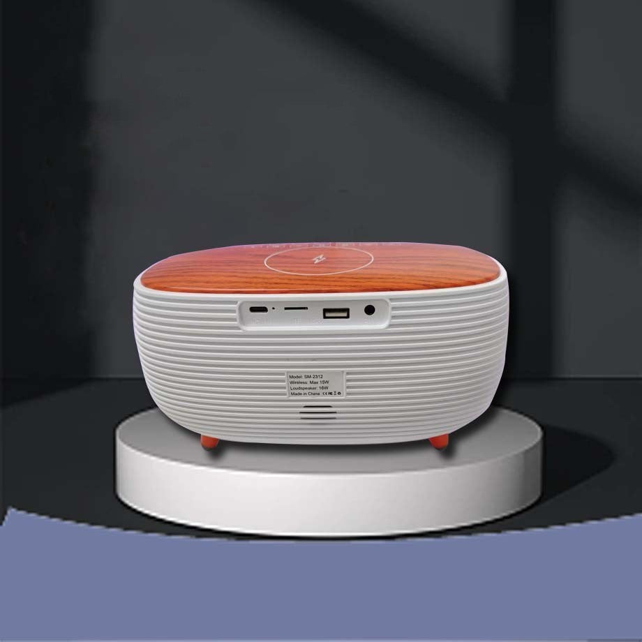 Bluetooth Wireless Charger Speaker Light
