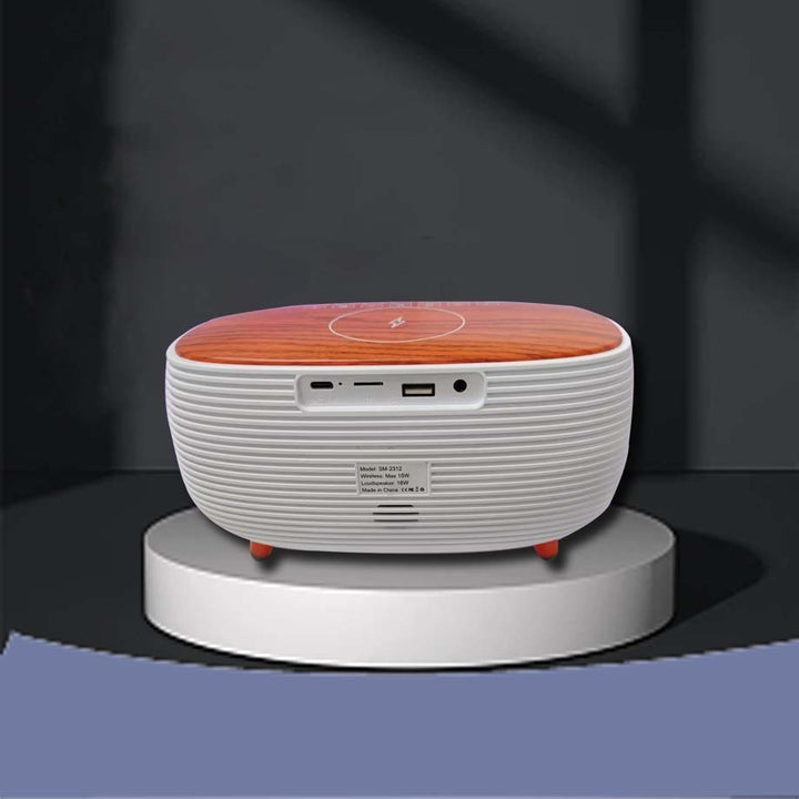 Bluetooth Wireless Charger Speaker Light