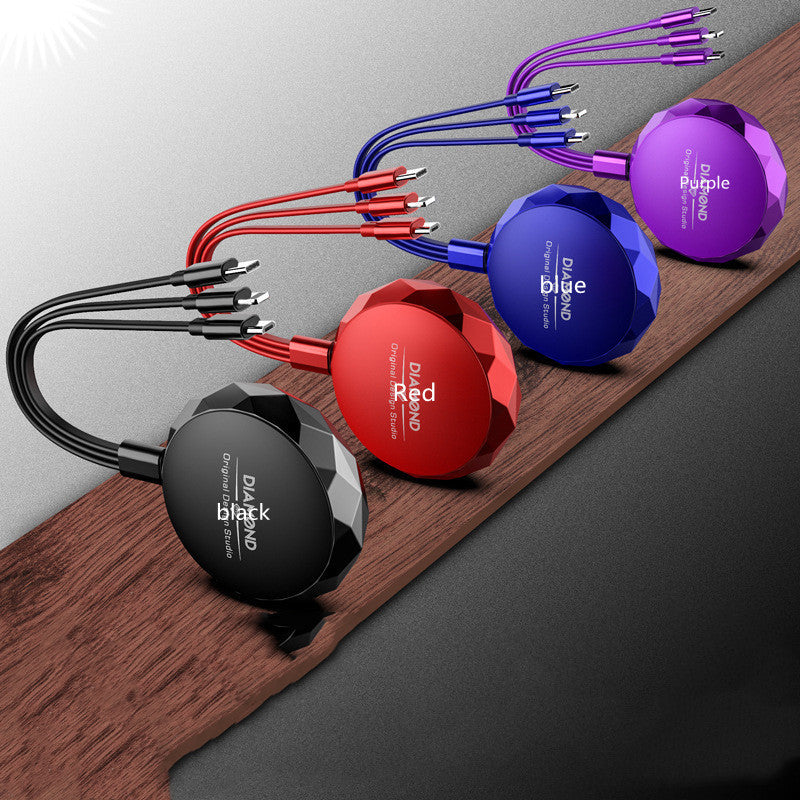 One For Three Data Cables  Fast Charging