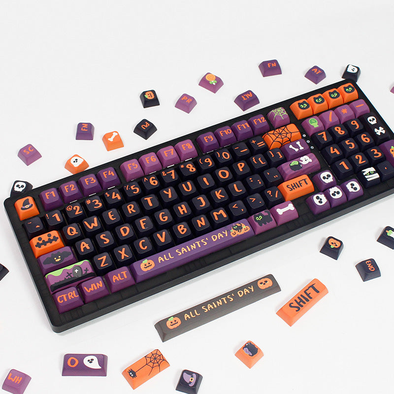 Halloween XDA Keycap Mechanical Keyboard