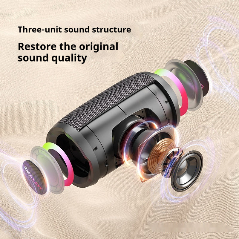 Portable Bluetooth Speaker Home Microphone
