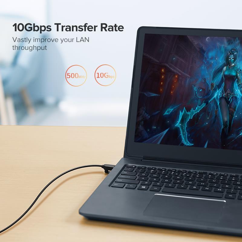 Ugreen Ethernet Cable Cat 6 A 10Gbps