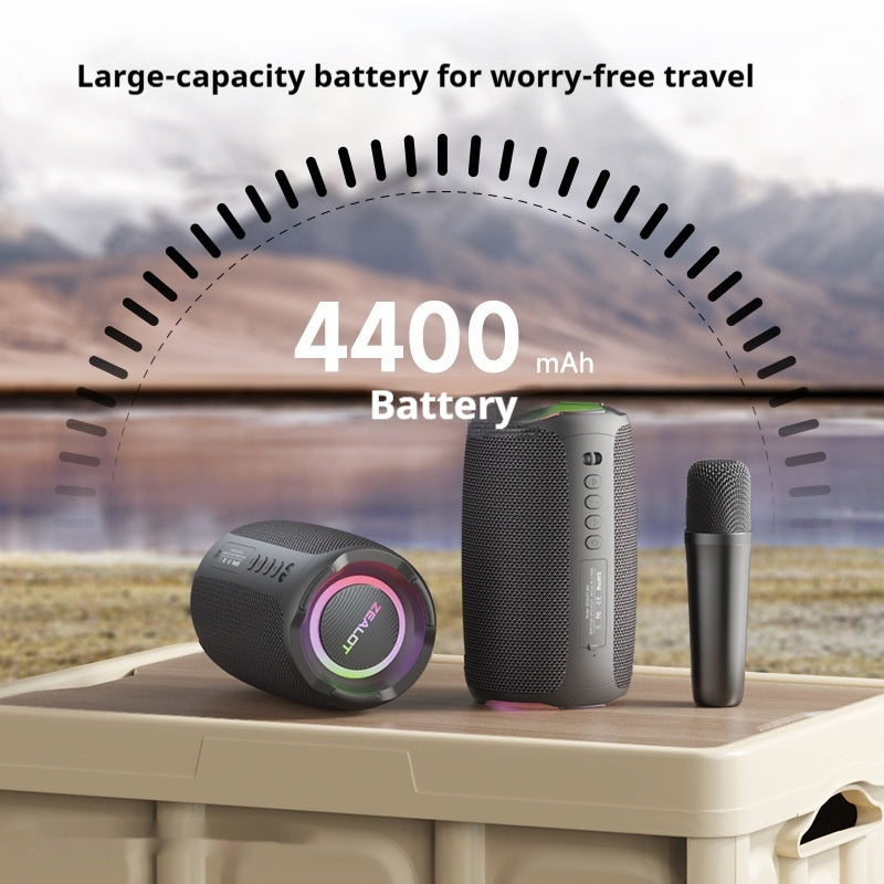 Portable Bluetooth Speaker Home Microphone