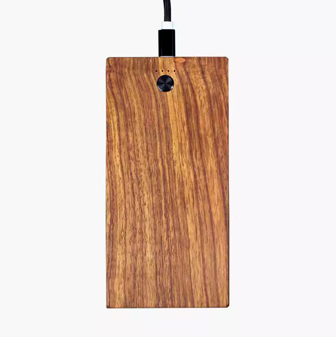 Wooden Handicraft Phone Fast Power Bank