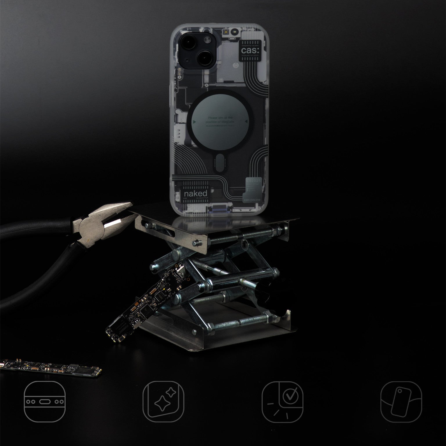 Double Layer Frosted Suitable Phone Package Anti