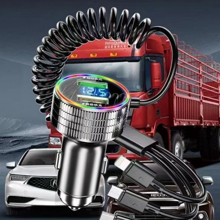 Colorful Light-level Fast Charging Car Phone