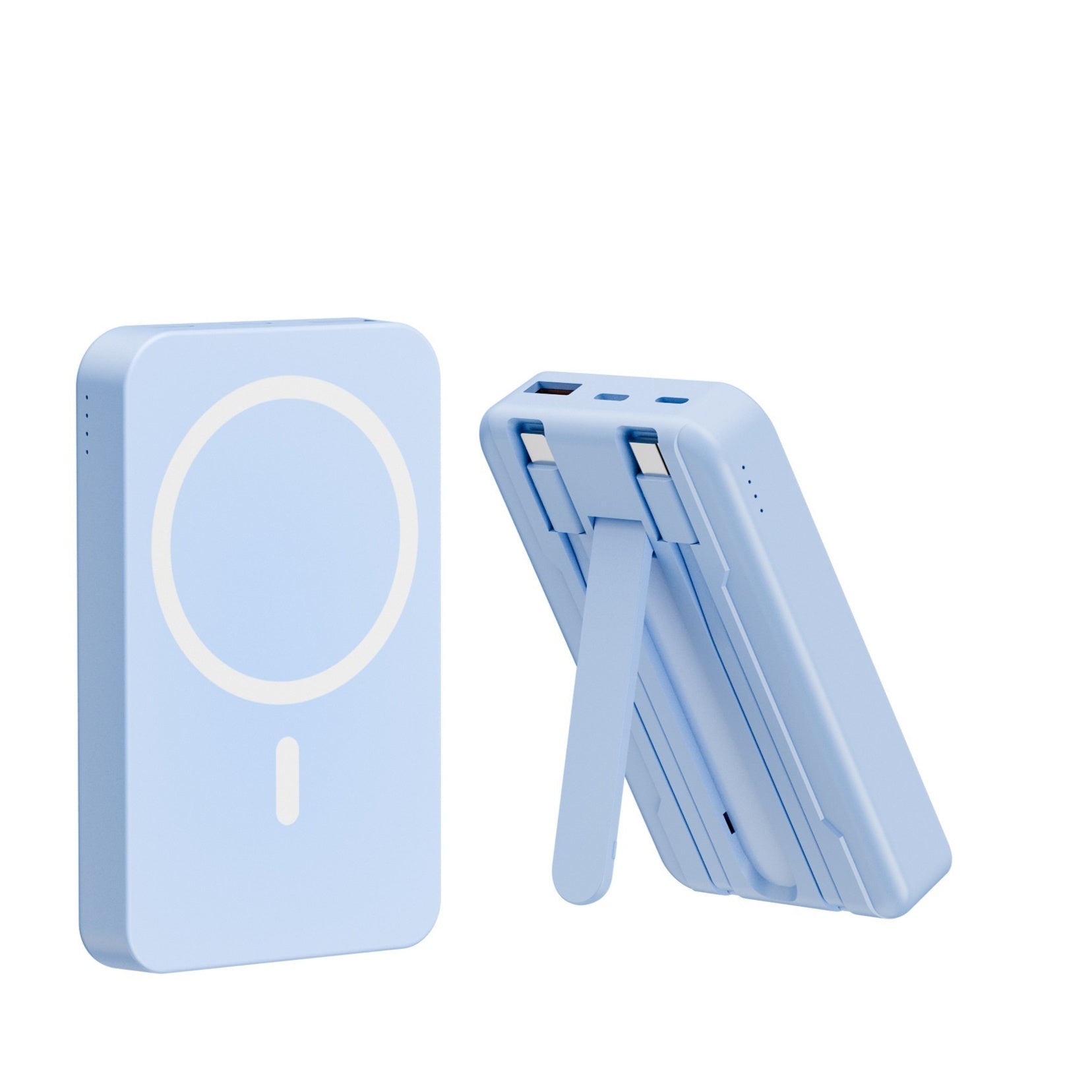 Power Bank With Cable Fast Charge Charging Power Supply