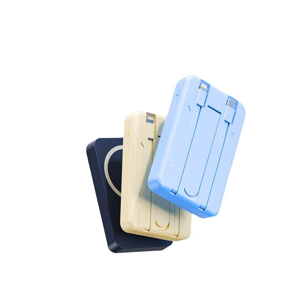 Power Bank With Cable Fast Charge Charging Power Supply