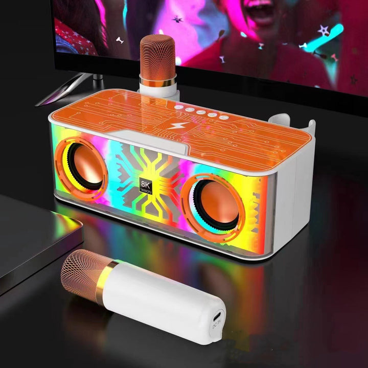 Colorful Light Bluetooth Speaker Dual Speaker