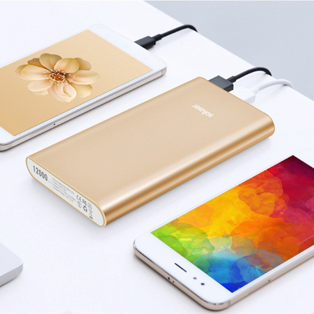 Power Bank 12000mAh Ultra-thin Power Bank