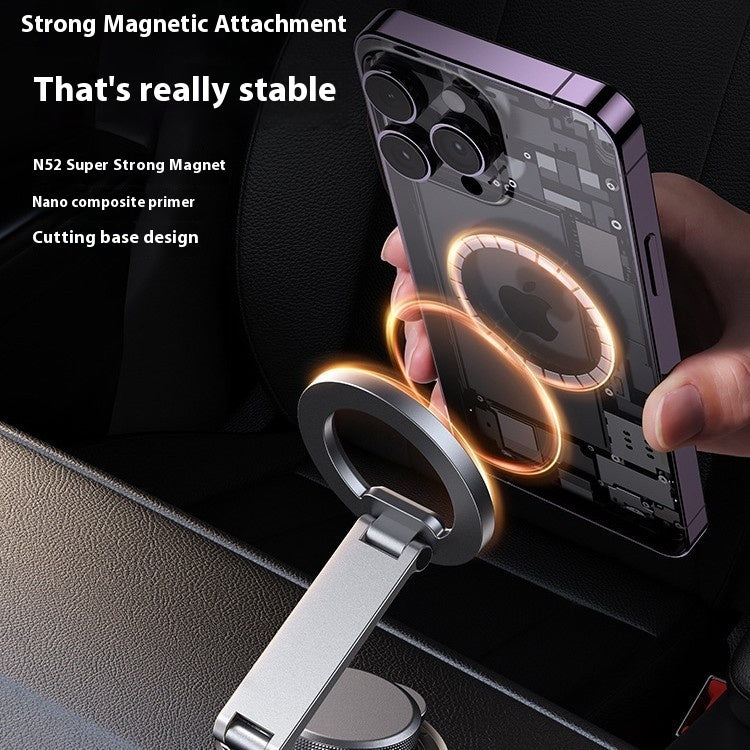 Adhesive Magnetic Folding Car Phone Holder
