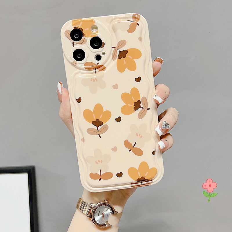 Autumn Leaves And Flowers Phone Cases